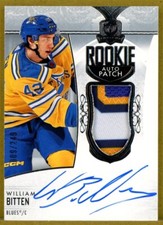 2022-23 The Cup #181 William Bitten RC PATCH AUTO /249 - St. Louis Blues