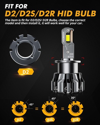 AUXBEAM Canbus LED Headlight Hi-Lo Fog 6K For Infiniti FX35 2006-2010 2011 2012 - Picture 6 of 15
