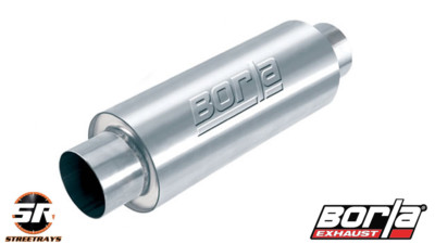 Borla 40086 Universal XR-1 Sportsman Racing Muffler 3.5'' Center In/Out (NEW)
