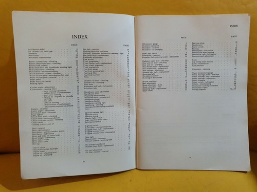 Jaguar Mk2 2.4 Operating, Maintenance And Service Handbook Extremly Rare - Picture 4 of 7