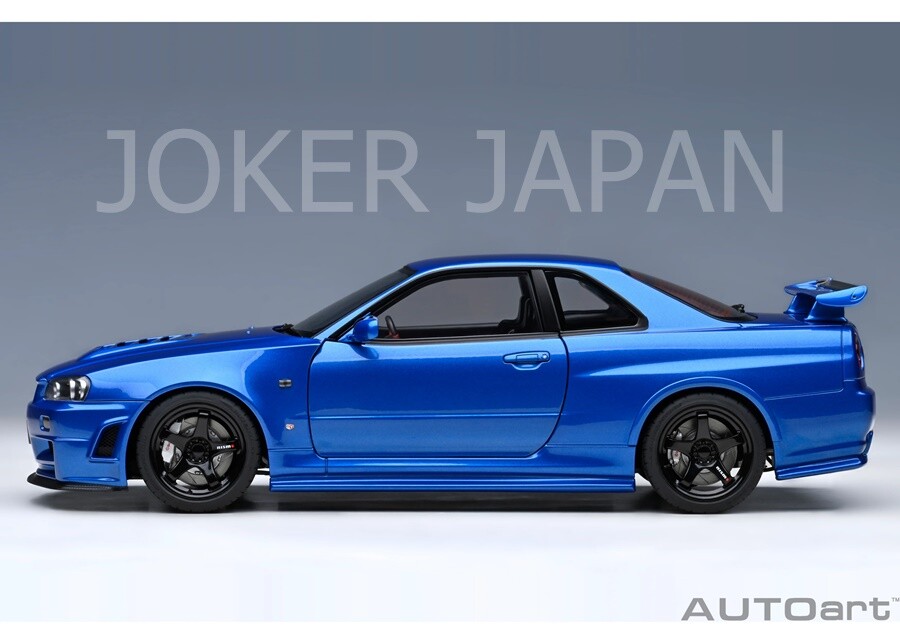 AUTOart Nismo R34 GT-R Z-tune (Bayside Blue) 77462 1/18 JDM | eBay
