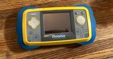 VTech MOBIGO Handheld Touch Learning System Video Game System Turns On Talks