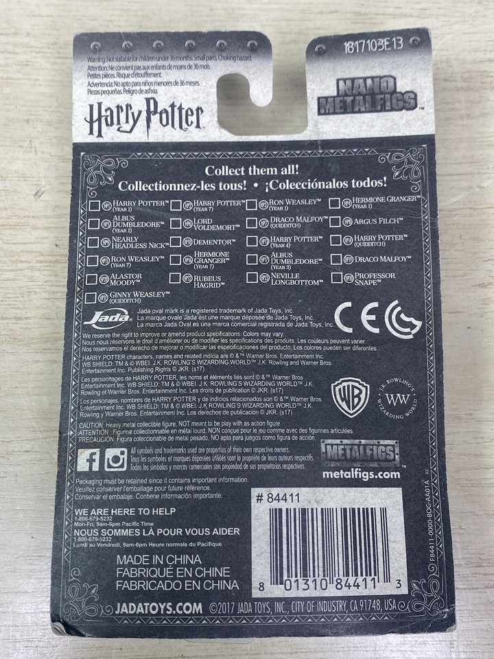Nano Metal Figs Harry Potter Die Cast Figure Collectible Daniel Radcliffe eBay