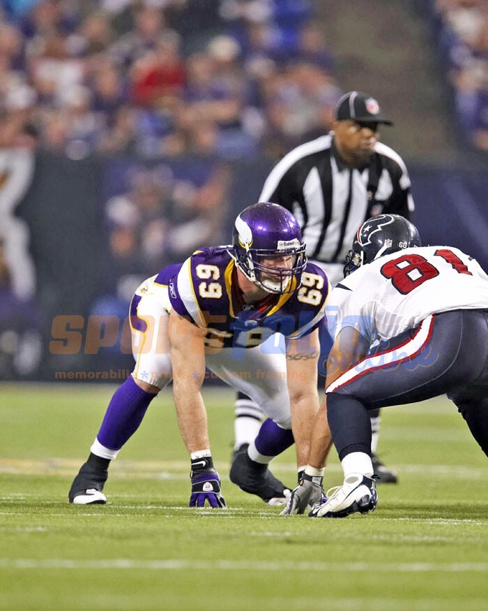 Minnesota Vikings JARED ALLEN Glossy 8x10 Photo Print Football