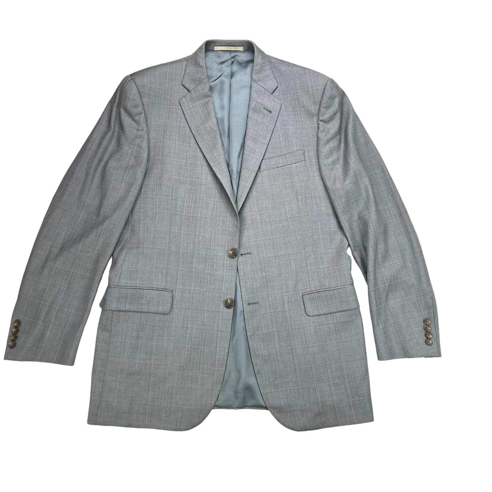 Burberry London Cappotto Sportivo Uomo Grigio Finestra Blazer 42 Giacca Lunga LEGGI