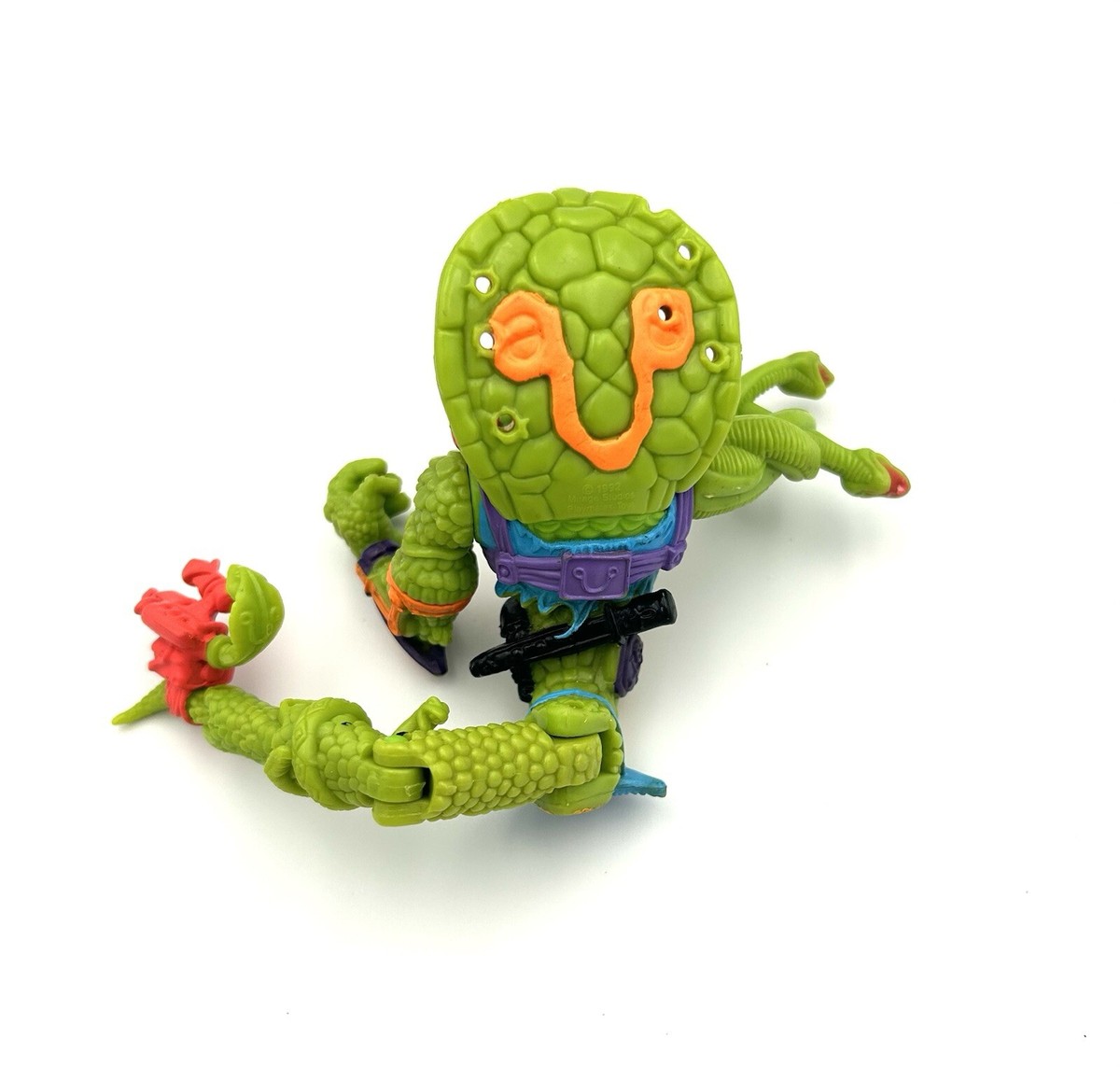 Vintage Teenage Mutant Ninja Turtles TMNT SCALE TAIL Snake Figure