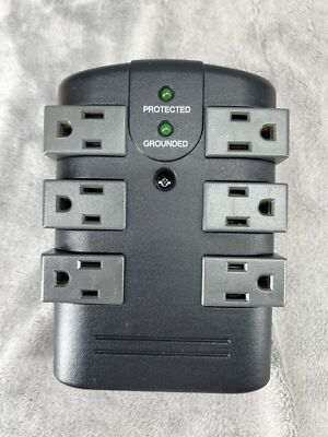 Current Taps Model S9P646P6, Surge Protected 120 Volt 6 Outlets
