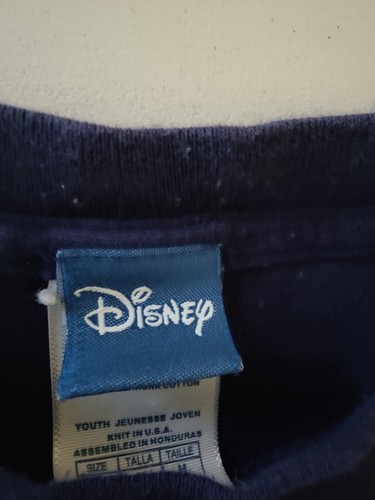 VTG Distressed Disney Mickey Mouse Las Vegas T-shirt Youth Medium Preshrunk - Picture 7 of 7