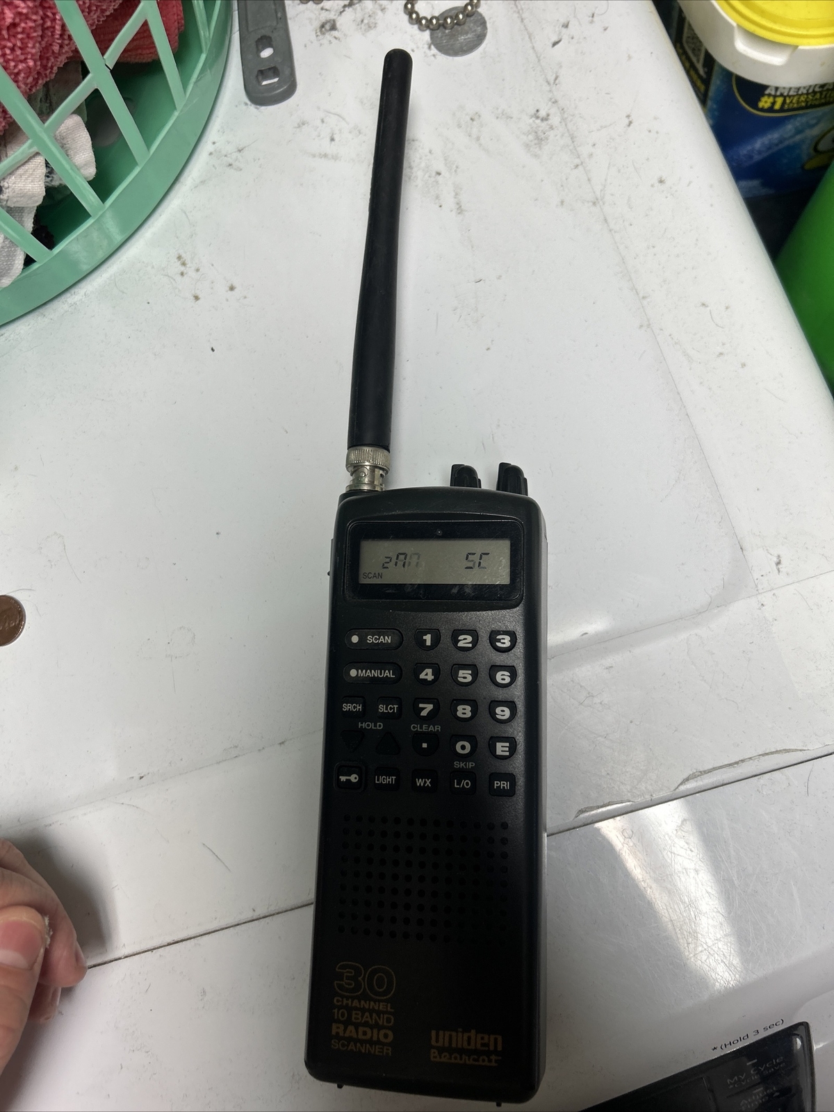 Uniden Bearcat BC60XLT1 30 Channel 10 Band Radio Scanner eBay