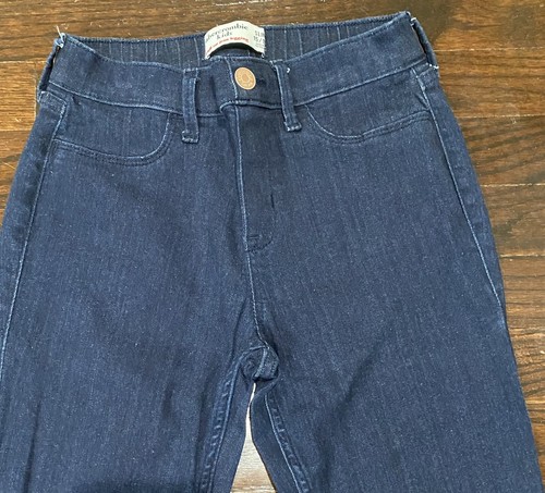 Abercrombie Kids Pull-On Slim Jean Leggings Size 15/16 (set of 2) Stretch - Picture 5 of 10