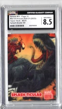 2020-21 UD Marvel Annual (2022) Venon #25 - Page 12 Splash-ticular 3D CGC 8.5
