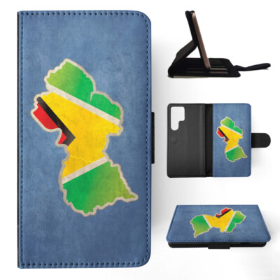 FLIP CASE FOR SAMSUNG GALAXY|GUYANA NATIONAL COUNTRY FLAG