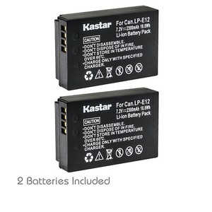 Batterie Li-ion Pour Canon EOS Rebel SL1 / M50 Mark II - 650mAh, 7.2V, Neuve Sous Blister