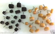 10PCS (5 PAIRS) LOT SHOE REPAIR HIGH HEEL TIPS TAPS STILETTO REPLACEMENT DOWEL