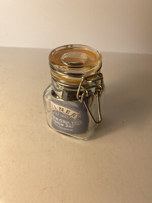 Kilner Vintage Quadrat Glas Clip Top Luftdicht Kräuter Aufbewahrung Marmelade Gewürz Glas 70ml