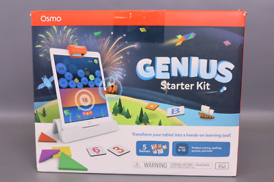 Osmo Genius Starter Kit for iPad Ages 6-10 STEM Toy (Osmo Base Included)