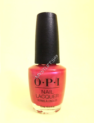 OPI Nail Lacquer ''NL V12 CHA-CHING CHERRY'' LAS VEGAS COLLECTION 2003 VHTF NEW!!