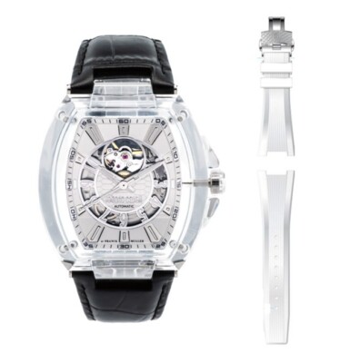 JAPAN LIMITED EDITION Tonneau Moon See-through Design 3HD Automatic K9 Clear