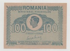 ROMANIA 100 LEI 1945 PICK 78 UNC