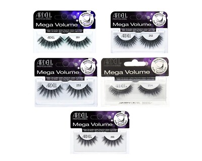Ardell - 1 Pair - 3D Mega Volume - 250/251/252/253/254/255 False Eye Lashes