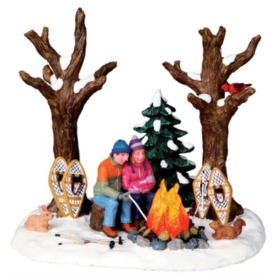 Lemax 04224 - STAYING WARM, B/O (4.5V) - Weihnachtsdorf Winterdorf Neu