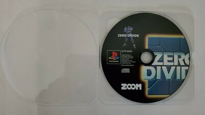Vintage ZERO DIVIDE PS1 ZOOM Sony Playstation From Japan