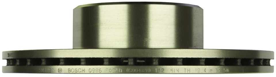 Rotor de freno de disco delantero Bosch QuietCast para Mercedes-Benz 380SL 1985 Foto 3 de 4