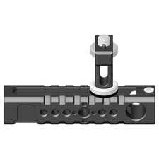 Camera Top Handle Handgrip with 3/8 Arri Locating Screw 15MM Rod Clamp Cold Shoe