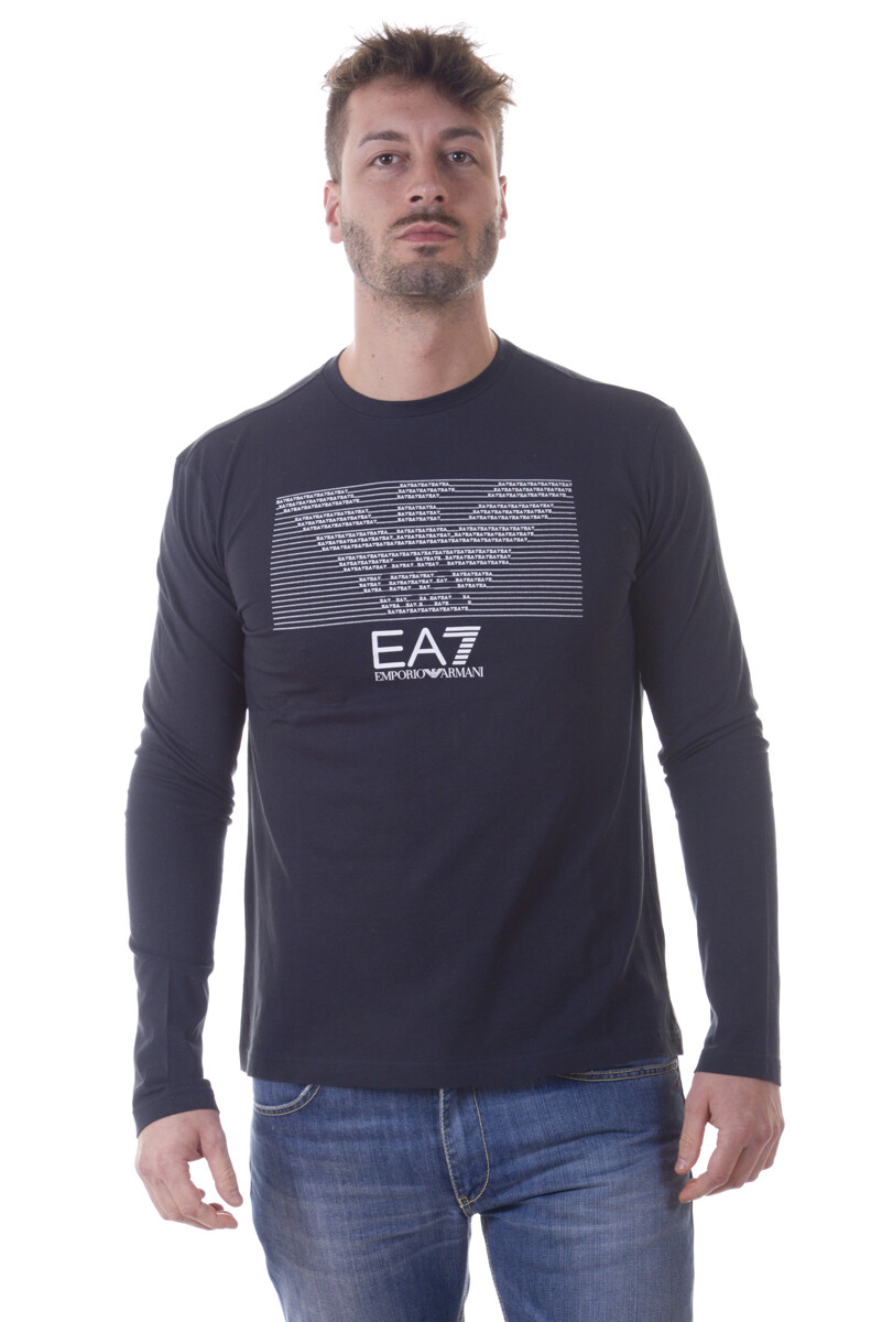 Emporio Armani EA7 T-Shirt Sweatshirt Man Blues 3YPTM3PJ30Z