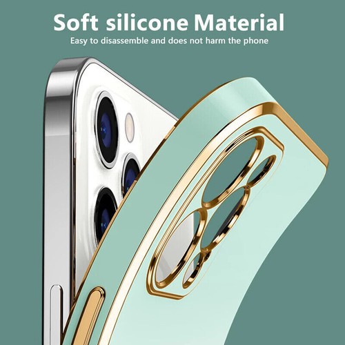 Funda delgada con soporte de anillo de silicona enchapada para Samsung A15 A35 A13 A54 A55 A05s - Imagen 9 de 22