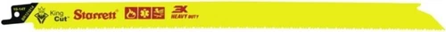 Starrett BTR121014-5 Bi-Metal King Cut Demolition Blade 300mm 10-14 TPI (Pack 5)