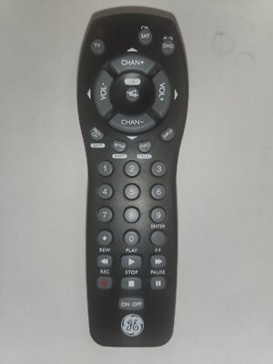 Ge R5 Remote GE 24900 3-Device Universal Remote Control (IL/RT5-24900-UG) | eBay