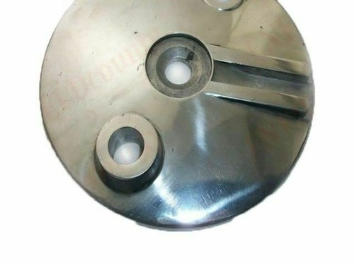 Pour Royal Enfield 350 6 Inch Avant Frein Housse Plaque Aes - Photo 1/8