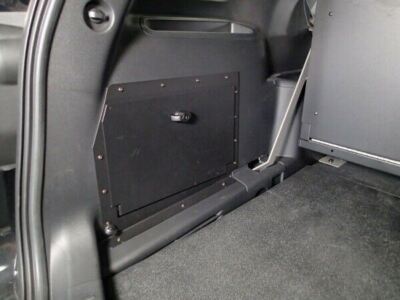 Secure Access Metal door panel with locking key. Good for cars and Home security