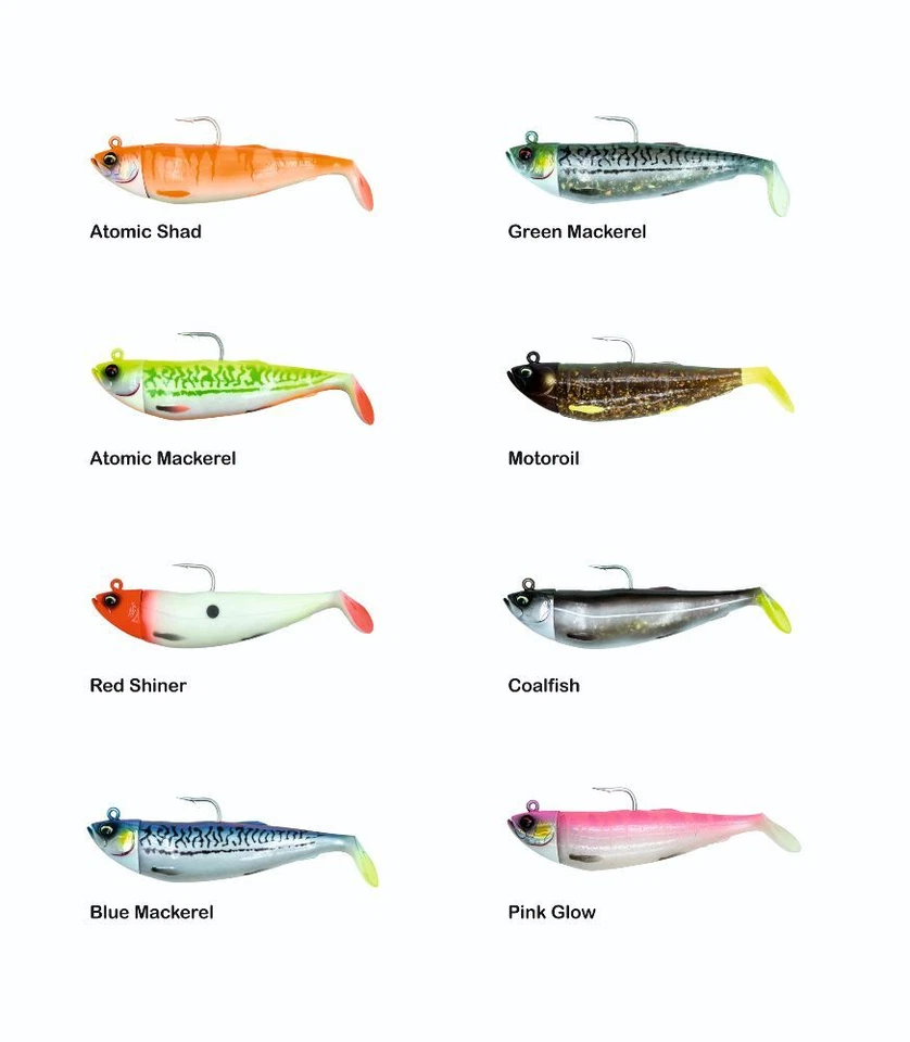 SAVAGE GEAR Cutbait Herring Gummifisch Gummi-Shad Jig Heilbuttköder 270g/460g - Bild 2 von 2