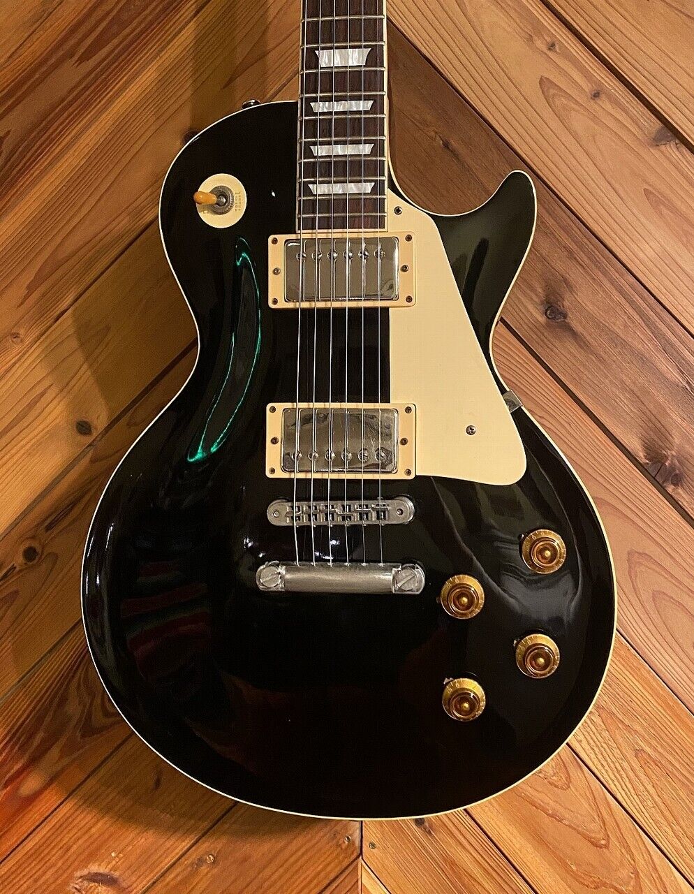 Tokai Electric Guitar Les Paul Standard type LS-55 BLACK Used From Japan