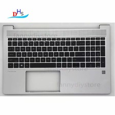 New N43875-001 For HP Probook 450 455 G9 G10 Palmrest US Keyboard No Backlit
