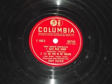 EDDY DUCHIN-Alice Blue Gown (1945) COLUMBIA 10" Shellac Single