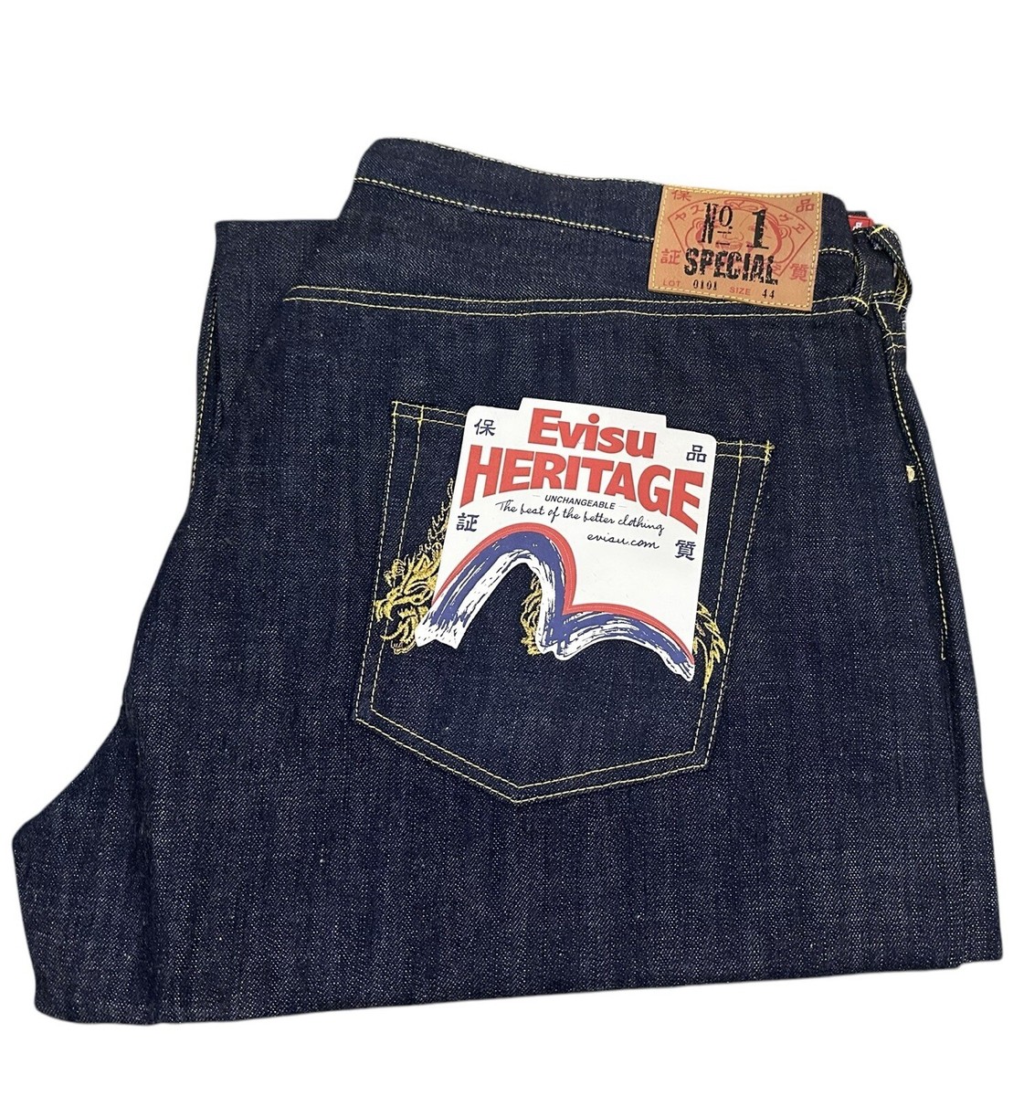 Vintage Evisu made in Japan special edition dragon Evisu logo