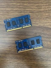 Memoria RAM 4gb ddr3 (2 x 2gb) per portatile - FUNZIONANTE