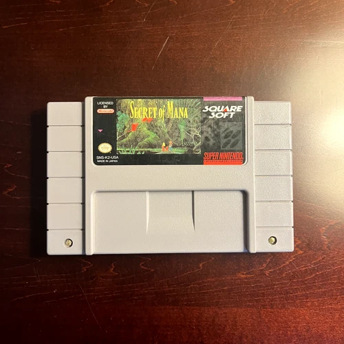 Secret Of Mana | Nintendo SNES | Authentic | Tested, Working