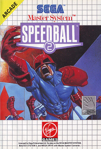## SEGA Master System - Speedball 2 (nur das Modul, cartridge only / unboxed) ## - Afbeelding 1 van 1