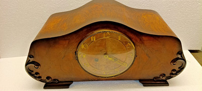 Kaminuhr Buffetuhr  Kienzle mit Pendel und Gong 