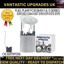 FUEL PUMP FITS BMW 1 SERIES/3 SERIES E81 E82 E84 E87 E90 E91 E92 E93 16117197076