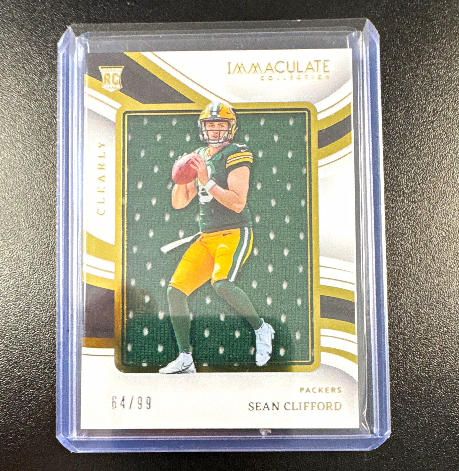 Sean Clifford Panini Immaculate Collection Clearly Immaculate Rookie Jerseys #IRJSC Base