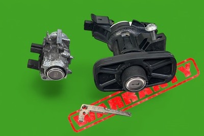 08-2014 mercedes w204 c250 c300 driver door trunk lock cut key lock set 3 oem