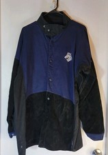 Black Stallion BSX Hybrid Welding Jacket Men's Medium FR Cotton Cowhide Leather