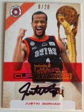 2023-24 H&C LKL Cup Winner Autograph Rytas Vilnius #CUP-A03 Justin Gorham 8/20