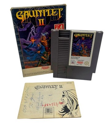 Nintendo NES - Gauntlet II 2  - OVP CIB Komplett mit Anleitung Händler  