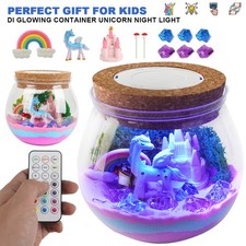 Unicorn Gifts for Girls - Unicorn Terrarium Set- Birthday Gift for Girls Xmas UK